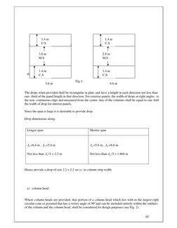 Flat Slab Design Using IS Code Method | PDF | Beam (Structure) | Column
