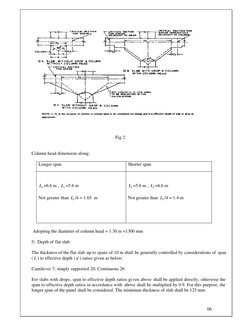 Flat Slab Design Using IS Code Method | PDF | Beam (Structure) | Column