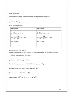 Flat Slab Design Using IS Code Method | PDF | Beam (Structure) | Column