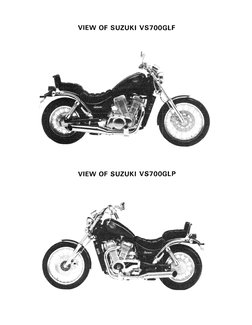 Suzuki Intruder 800 Service Manual | PDF | Brake | Transmission