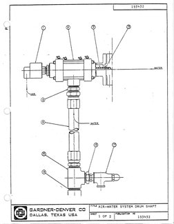 Gardner Denver DW7-22 Drawworks Parts List | PDF