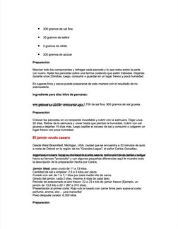  
•
-++ gramos de sal fina
-++ gramos de sal fina
•
-+ gramos de salitre
-+ gramos de salitre
•
* gramos de nitrito
* gramos