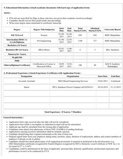 WAPDA Accounts Assistant Application Form | PDF | Qualifications ...