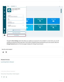 (https://erphelp111200.zendesk.com/hc/en-us)Though the More Settings option that allows you update your password is only ava