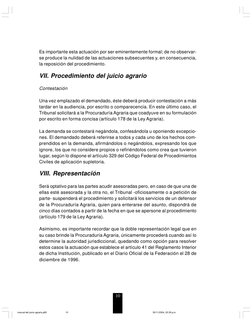 10
Es importante esta actuación por ser eminentemente formal; de no observar-
se produce la nulidad de las actuaciones subsec