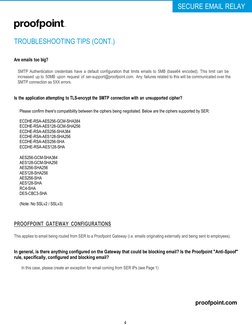 Proofpoint SER App Onboarding Guide v1.4 | PDF | Transport Layer ...