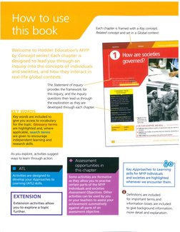 Individuals & Societies Myp 3 | PDF