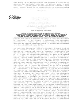 cumplimiento  de los encargos que por este documento se le confían. No
obstante,  las  facultades  conferidas,  el  presente 