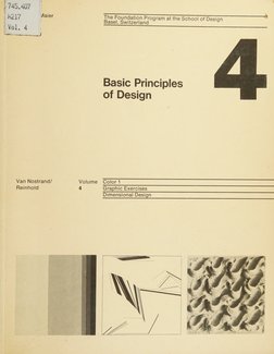 Manfred Maier Basic Principles of Design 4 1977, Van Nostrand