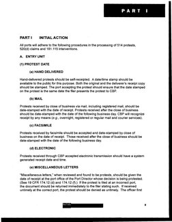 Updated CBP Protest Handbook | PDF | United States Code | U.S. Customs ...
