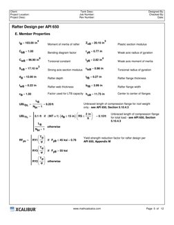Api 650 Rafters Steel Rafter Design per API 650 | PDF | Structural Steel | Materials ...