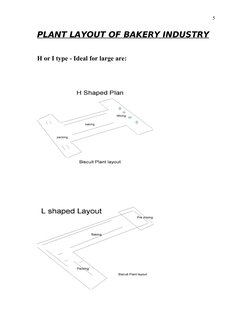 Bakery Plant Layout and Design Guide | PDF | Baking | Biscuit