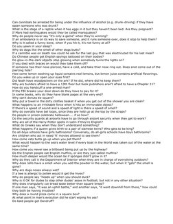 Can cannibals be arrested for being under the influence of alcohol (e.g. drunk-driving) if they have 
eaten someone who was d