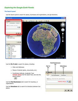 Google Earth User Guide and Tutorial | PDF | Google | Web Page