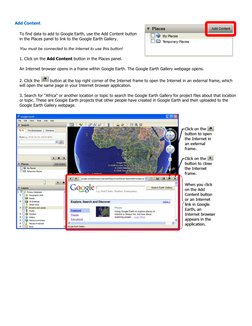 Google Earth User Guide and Tutorial | PDF | Google | Web Page