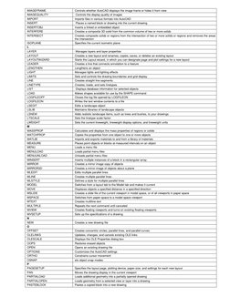 IMAGEFRAME 
Controls whether AutoCAD displays the image frame or hides it from view 
IMAGEQUALITY 
 Controls the display qual