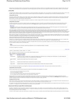 Linking GPOs
 
Using security filtering to apply GPOs to selected groups
 
Always test your Group Policy solution in a test e