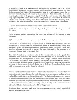 Pharmacy Check Remittance Example.pdf Remittance Letter Guidelines and Examples | PDF | Payments | Invoice