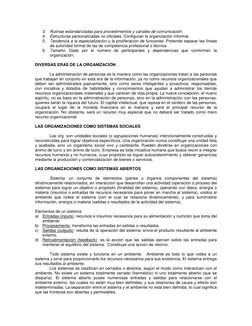 3. Rutinas estandarizadas para procedimientos y canales de comunicación. 
4. Estructuras personalizadas no oficiales. Configu