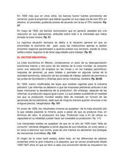Impacto de la Crisis de 1929 en México | PDF | Comercio | Bancos