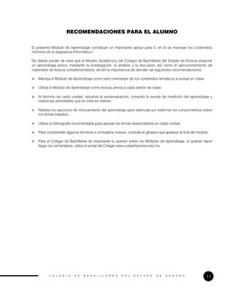 C
O
L
E
G
I
O
 
D
E
 
B
A
C
H
I
L
L
E
R
E
S
 
D
E
L
 
E
S
T
A
D
O
 
D
E
 
S
O
N
O
R
A
 
 
11 
 
RECOMENDA