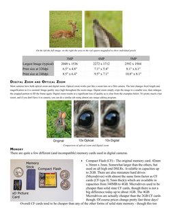 On the left the full image, on the right the area in the red square magnified to show individual pixels
 
3MP
4MP
5MP
Largest