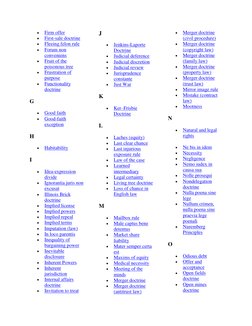  
Firm offer 
 
First-sale doctrine 
 
Fleeing felon rule 
 
Forum non 
conveniens  (http://en.wikipedia.org/wiki/Forum_n