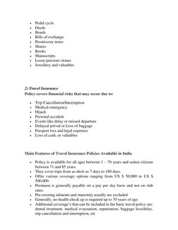  Pedal cycle 
 Deeds 
 Bonds 
 Bills of exchange 
 Promissory notes 
 Shares 
 Books 
 Manuscripts 
 Loose precious