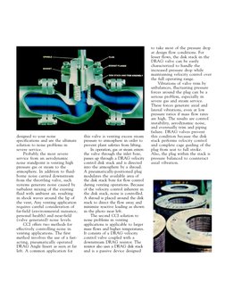 Drag Control Valve Critical Service Control Valve - DRAG | PDF | Valve | Drag (Physics)