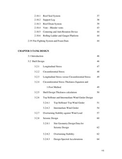 vii 
2.18.1 
Roof Seal System  
 
 
 
 
37 
2.18.2 
Support Leg 
 
 
 
 
 
38 
2.18.3 
Roof Drain System 
 
 
 
 
39 
2.18.