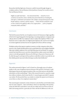 4
Center for American Progress | There Are Significant Business Costs to Replacing Employees
Researchers find that high ra