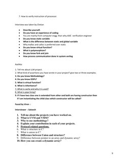 AMD Design Verification Interview Insights | PDF | Areas Of Computer ...
