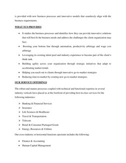 Tcs Structure TCS Organization Structure | PDF | Strategic Management | Innovation