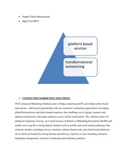 Tcs Structure TCS Organization Structure | PDF | Strategic Management | Innovation