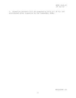 Meritorious Promotion Procedures for Marines | PDF | Corporal | Sergeant