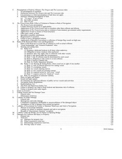 F.
Presumptions of Fault in Allision: The Oregon and The Louisiana rules. . . . . . . . . . . . . . . . . . . . . . . . . . .