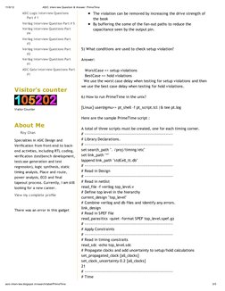 11/8/12
ASIC  (http://www.hitwebcounter.com/)interv iew Question & Answer: PrimeTime
3/5
asic-interv iew.blogspot.in/search/l