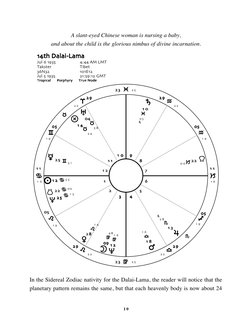 1 0
A slant-eyed Chinese woman is nursing a baby, 
and about the child is the glorious nimbus of divine incarnation.
In the S