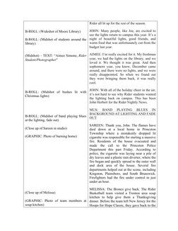 Newscast Transcript Example Student TV Newscast Script Example | PDF | Application Software | Leisure