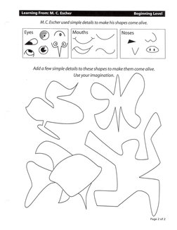 Escher Math Pdf Escher Worksheets | PDF