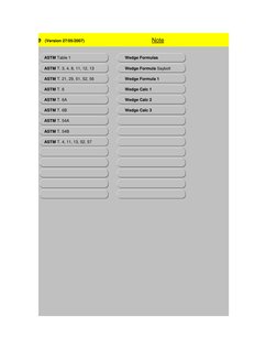 RGO Mate File  (Version 27/05/2007)
  ASTM Table 1    
  ASTM T. 3, 4, 8, 11, 12, 13    
  ASTM T. 21, 29, 51, 52, 56    
  A