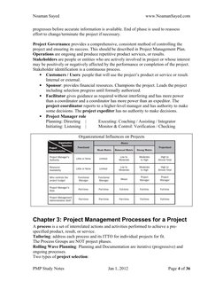 Noaman Sayed
www.NoamanSayed.com
progresses before accurate information is available. End of phase is used to reassess 
effor