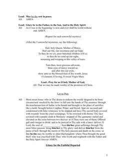 40 Days Prayer for the Departed Souls | PDF | God The Father | Rosary