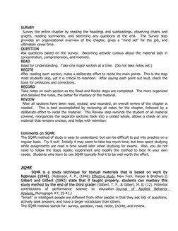 Sq4r Examples Understanding the SQ4R Study Method | PDF | Reading Comprehension ...
