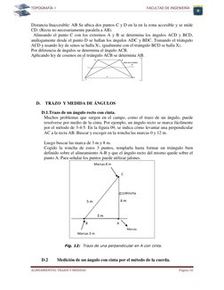 TOPOGRAFÍA  I                                                                                                    FACULTAD DE