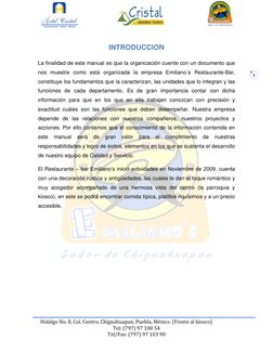 Hidalgo No. 8, Col. Centro, Chignahuapan, Puebla, México. (Frente al kiosco)
Tel: (797) 97 100 54
Tel/Fax: (797) 97