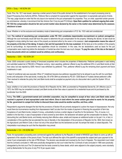 EPZA v. Dulay – 149 SCRA 305 
Facts: Proc. No. 1811 was issued, reserving a certain parcel of land of the public domain for t
