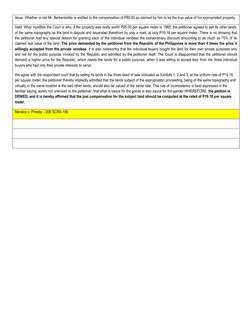 Issue: Whether or not Mr. Berkenkotter is entitled to the compensation of P85.00 as claimed by him to be the true value of hi