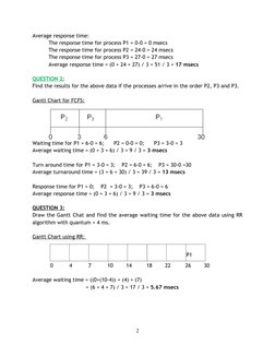 Response Time Scheduling Algorithm CPU Scheduling Algorithms Explained | PDF | Scheduling (Computing ...