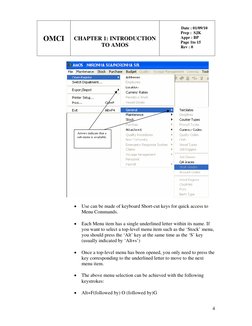 OMCI 
 
 
CHAPTER 1: INTRODUCTION   
TO AMOS 
                   Date : 01/09/10 
Prep :  SJK 
Appr : BP 
Page 1